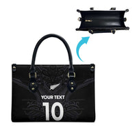 Custom Aotearoa Rugby Leather Bag The Blacks-Sporty T90 Style LT03 - Polynesian Pride