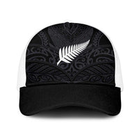 Aotearoa Rugby Mesh Trucker Cap The Blacks-Sporty T90 Style - Polynesian Pride
