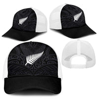 Aotearoa Rugby Mesh Trucker Cap The Blacks-Sporty T90 Style - Polynesian Pride