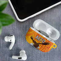 American Samoa Flag Day AirPods Case Fautasi Race Pago Pago-Aeto Eagle Wings Tribal Style LT03 - Polynesian Pride