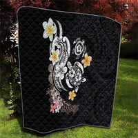 Hawaiian Tropical Plumeria Turtles Quilt Polynesian Art Tattoo