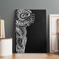 Polynesian Art Traditional Tattoo Pattern Canvas Wall Art