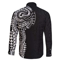 Polynesian Art Traditional Tattoo Pattern Family Matching Mermaid Dress and Hawaiian Shirt LT03 - Polynesian Pride