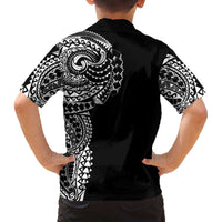 Polynesian Art Traditional Tattoo Family Matching Puletasi and Hawaiian Shirt Simple Style LT03 - Polynesian Pride