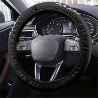 Polynesian Art Traditional Tattoo Steering Wheel Cover Simple Style