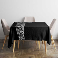 Polynesian Art Traditional Tattoo Tablecloth Simple Style