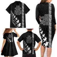 new-zealand-rugby-family-matching-long-sleeve-bodycon-dress-and-hawaiian-shirt-haka-dance-tribal-god-mask-maori-pattern
