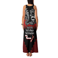 Aotearoa Toitu Te Tiriti Family Matching Tank Maxi Dress and Hawaiian Shirt New Zealand Honour the Treaty - Fight Together LT03 - Polynesian Pride