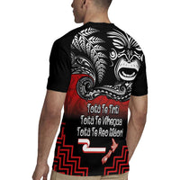 Aotearoa Toitu Te Tiriti Rugby Jersey New Zealand Honour the Treaty - Fight Together