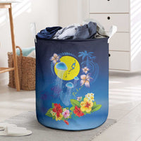 Palau Jellyfish Laundry Basket Ocean Heritage Tropical Plants - Polynesian Pride