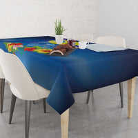 Palau Jellyfish Tablecloth Ocean Heritage Tropical Plants - Polynesian Pride
