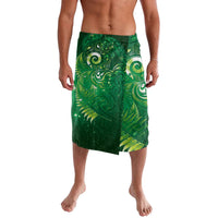 Aotearoa New Zealand New Year Lavalava Tribal Koru Tattoo Green Galaxy Maori Silver Fern LT03 Green - Polynesian Pride