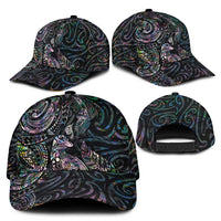 Aotearoa Moko Tribal Tattoo Classic Cap New Zealand Maori Penguin and Fantail Paua Shell Style LT03 - Polynesian Pride