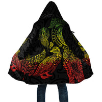 Aotearoa Moko Tribal Tattoo Cloak New Zealand Maori Penguin and Fantail Reggae Style