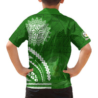 Liahona High School Kid Hawaiian Shirt Ngatu and Polynesian Pattern LT03 - Polynesian Pride