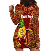 Custom Hawaii Hoodie Dress Aloha Funny Pineapple Mix Kakau Hawaiian Tribal LT03 - Polynesian Pride