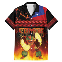 Samoan Siva Afi Family Matching Mermaid Dress and Hawaiian Shirt Tribal Performers of Samoan Fire Knife Dancing