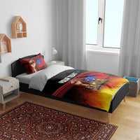 Personalised Samoan Spirit - Samoa Tribal Heritage Bedding Set LT03 - Polynesian Pride