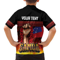 Personalised Samoan Spirit - Samoa Tribal Heritage Family Matching Puletasi and Hawaiian Shirt