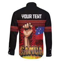 Personalised Samoan Spirit - Samoa Tribal Heritage Family Matching Puletasi and Hawaiian Shirt