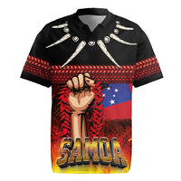 Personalised Samoan Spirit - Samoa Tribal Heritage Rugby Jersey