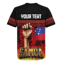 Personalised Samoan Spirit - Samoa Tribal Heritage Rugby Jersey