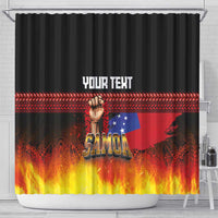 Personalised Samoan Spirit - Samoa Tribal Heritage Shower Curtain