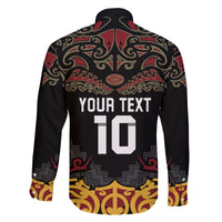 Custom New Zealand Rugby Family Matching Summer Maxi Dress and Hawaiian Shirt Black Fern Maori Tribal Pattern LT03 - Polynesian Pride