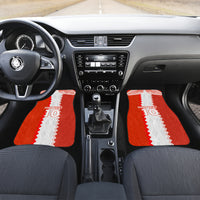 Custom Tonga Rugby Car Mats Ikale Tahi Ngatu Tribal Pattern
