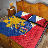 Philippines Independence Day Quilt Bed Set Araw ng Kalayaan Polynesian Sun and YAKAN Pattern LT03 - Polynesian Pride