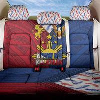 Philippines Independence Day 126th Anniversary Back Car Seat Cover Polynesian Pattern National Flag Style LT03 One Size Red - Polynesian Pride