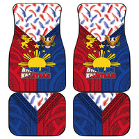 Philippines Independence Day 126th Anniversary Car Mats Polynesian Pattern National Flag Style LT03 - Polynesian Pride