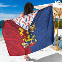 Philippines Independence Day 126th Anniversary Sarong Polynesian Pattern National Flag Style
