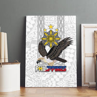 Philippines Eagle Week Canvas Wall Art Polynesian Pattern Barong Style