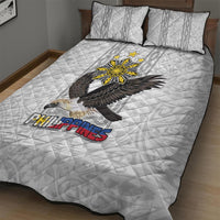 Philippines Eagle Week Quilt Bed Set Polynesian Pattern Barong Style