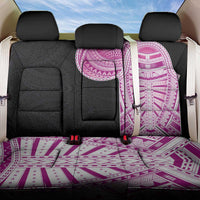 Samoan Art Tattoo Polynesian Pattern Back Car Seat Cover Pink Out Color