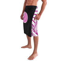 Samoan Art Tattoo Polynesian Pattern Lavalava Pink Out Color