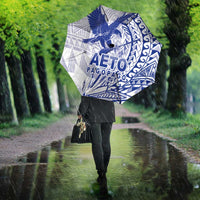 Samoa Pago Pago Aeto Umbrella Wingstyle Blue-White Color - Polynesian Pride