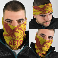 American Samoa Pago Pago Aeto Neck Gaiter Wingstyle Red-Gold Color LT03