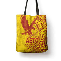 Samoa Pago Pago Aeto Tote Bag Wingstyle Red-Gold Color - Polynesian Pride
