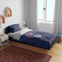 Rugby Toa Samoa Bedding Set Champions Six Eight Five - Polynesian Pride