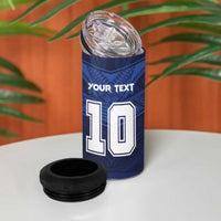 Custom Rugby Toa Samoa 4 in 1 Can Cooler Tumbler Champions Six Eight Five - Polynesian Pride