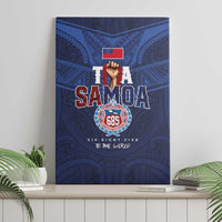 Rugby Toa Samoa Canvas Wall Art Champions Six Eight Five LT03 - Polynesian Pride