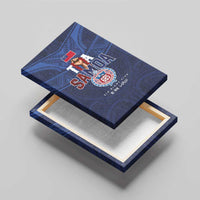 Rugby Toa Samoa Canvas Wall Art Champions Six Eight Five LT03 - Polynesian Pride