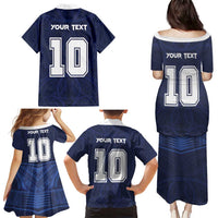 Custom Rugby Toa Samoa Family Matching Puletasi and Hawaiian Shirt Champions Six Eight Five LT03 - Polynesian Pride