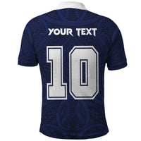 Custom Rugby Toa Samoa Polo Shirt Champions Six Eight Five LT03 - Polynesian Pride