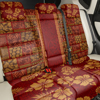 Hawaii Style Hibiscus and Tribal Element Fabric Patchwork Back Car Seat Cover LT03 - Polynesian Pride