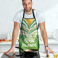 Cook Islands Rugby League Apron Tatau Tribal Motifs-Light Green Color LT03 - Polynesian Pride
