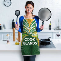 Cook Islands Rugby League Apron Tatau Tribal Motifs-Dark Green Color LT03 - Polynesian Pride