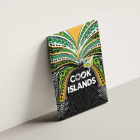 Cook Islands Rugby League Canvas Wall Art Tatau Tribal Motifs-Black Color - Polynesian Pride
